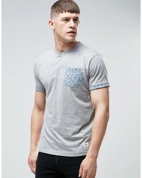 Мужская серая футболка с круглым вырезом от Bellfield