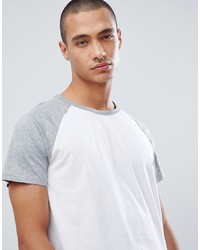 Мужская серая футболка с круглым вырезом от Burton Menswear