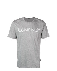 Мужская серая футболка с круглым вырезом от Calvin Klein Jeans Est. 1978