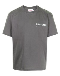 Мужская серая футболка с круглым вырезом от Charles Jeffrey Loverboy