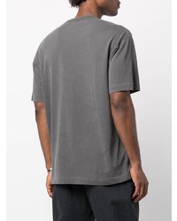 Мужская серая футболка с круглым вырезом от John Elliott