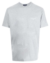 Мужская серая футболка с круглым вырезом от Comme des Garcons Homme