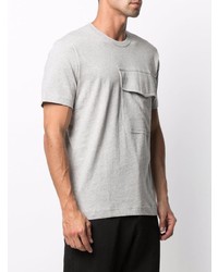 Мужская серая футболка с круглым вырезом от Comme Des Garcons SHIRT
