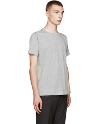 Мужская серая футболка с круглым вырезом от Comme des Garcons