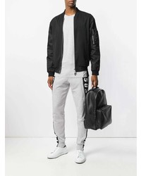 Мужская серая футболка с круглым вырезом от Versus