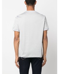 Мужская серая футболка с круглым вырезом от Eleventy