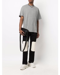 Мужская серая футболка с круглым вырезом от Represent