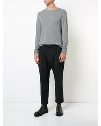 Мужская серая футболка с круглым вырезом от Vince