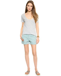 Женская серая футболка с круглым вырезом от Joie