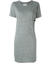 Женская серая футболка с круглым вырезом от Current/Elliott