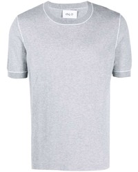Мужская серая футболка с круглым вырезом от D4.0