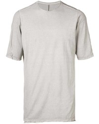 Мужская серая футболка с круглым вырезом от Devoa