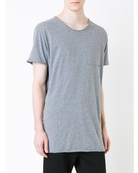 Мужская серая футболка с круглым вырезом от Hope