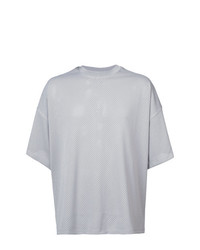 Мужская серая футболка с круглым вырезом от Fear Of God