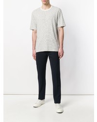 Мужская серая футболка с круглым вырезом от Folk