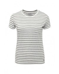Женская серая футболка с круглым вырезом от FiNN FLARE