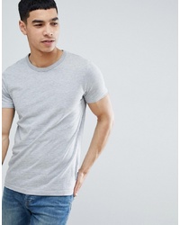 Мужская серая футболка с круглым вырезом от French Connection