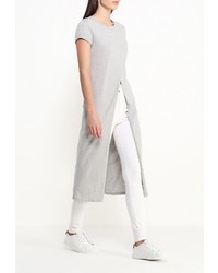 Женская серая футболка с круглым вырезом от Glamorous