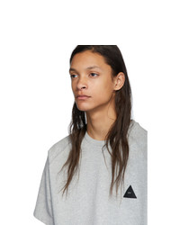 Мужская серая футболка с круглым вырезом от GR-Uniforma