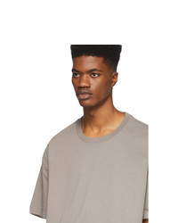 Мужская серая футболка с круглым вырезом от Essentials