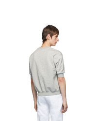 Мужская серая футболка с круглым вырезом от Random Identities