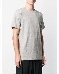 Мужская серая футболка с круглым вырезом от Han Kjobenhavn
