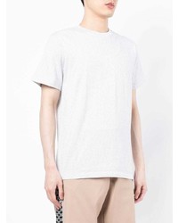 Мужская серая футболка с круглым вырезом от Off-White