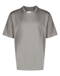 Мужская серая футболка с круглым вырезом от Heron Preston