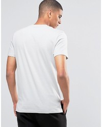 Мужская серая футболка с круглым вырезом от Selected