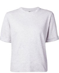 Женская серая футболка с круглым вырезом от Hope