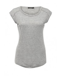 Женская серая футболка с круглым вырезом от Incity