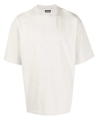 Мужская серая футболка с круглым вырезом от Jacquemus