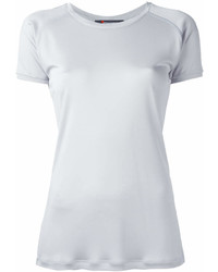 Женская серая футболка с круглым вырезом от Jo No Fui