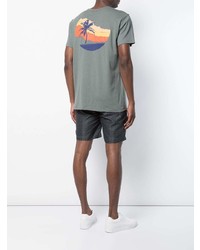 Мужская серая футболка с круглым вырезом от Onia