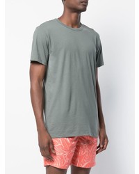 Мужская серая футболка с круглым вырезом от Onia