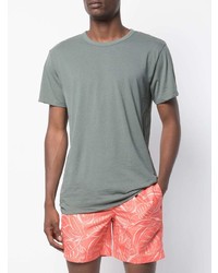 Мужская серая футболка с круглым вырезом от Onia