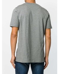 Мужская серая футболка с круглым вырезом от Natural Selection