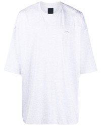 Мужская серая футболка с круглым вырезом от Juun.J