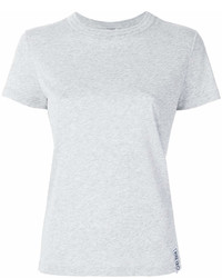 Женская серая футболка с круглым вырезом от Kenzo