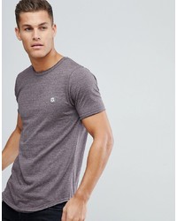 Мужская серая футболка с круглым вырезом от Le Breve