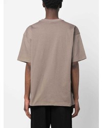 Мужская серая футболка с круглым вырезом от Nike