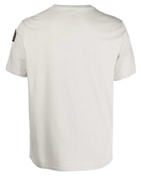 Мужская серая футболка с круглым вырезом от Parajumpers