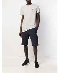 Мужская серая футболка с круглым вырезом от Fila