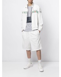 Мужская серая футболка с круглым вырезом от Lacoste