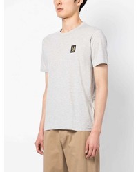 Мужская серая футболка с круглым вырезом от Belstaff