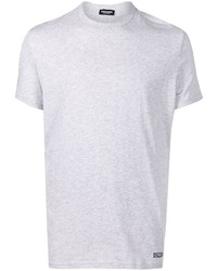 Мужская серая футболка с круглым вырезом от DSQUARED2