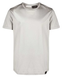Мужская серая футболка с круглым вырезом от Low Brand