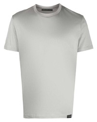 Мужская серая футболка с круглым вырезом от Low Brand