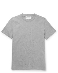Мужская серая футболка с круглым вырезом от Maison Margiela