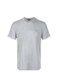 Мужская серая футболка с круглым вырезом от Michael Kors Collection